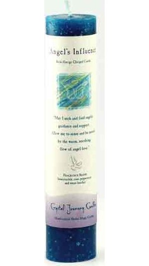 Angel's Influence Reiki Charged Pillar Candle