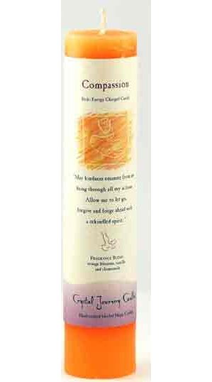 Compassion Reiki Pillar Candle