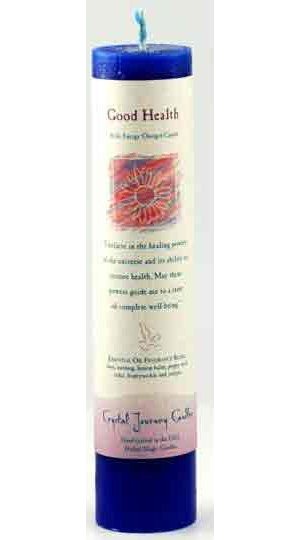 Good Health Reiki Pillar Candle