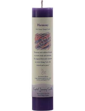 Harmony Reiki Pillar Candle Harmony Reiki Pillar Candle