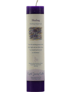 Healing Reiki Pillar Candle