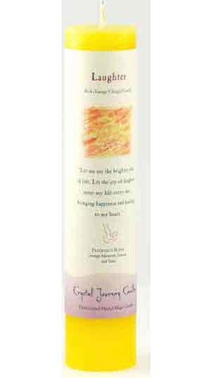 Laughter Reiki Pillar Candle