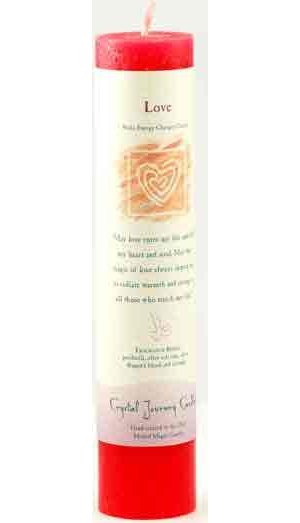 Love Reiki Pillar Candle