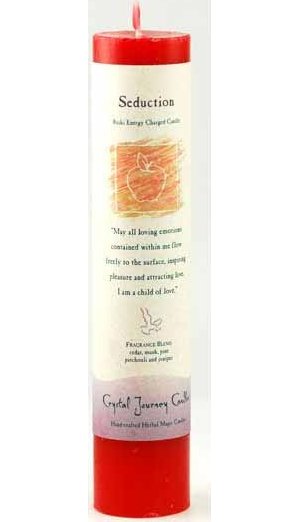 Seduction Reiki Pillar Candle Seduction Reiki Pillar Candle