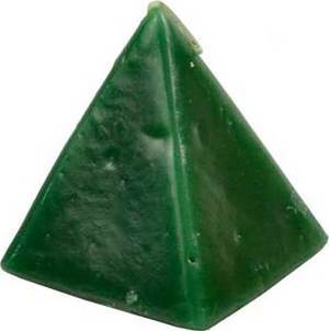 Green Cherry Pyramid Candle