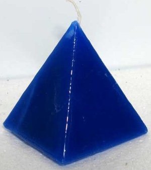 Blue Jasmine Pyramid Candle