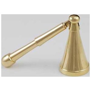 Long Belled Brass Candle Snuffer