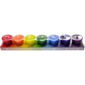 7 Chakra Votive Candle Set 7 Chakra Votive Candle Set