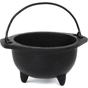 Cast Iron Cauldron 6"