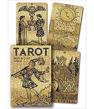 Tarot Black & Gold dk & bk London 1909