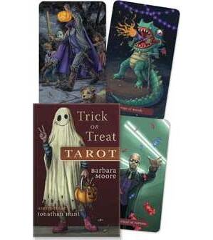 Trick or Treat tarot (dk & bk) by Jonathan Hunt Trick or Treat tarot (dk & bk) by Jonathan Hunt