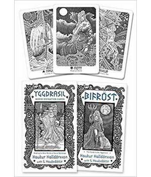 Yggdrasil Norse Divination cards dk & bk by Halldorsson & Hauksdottir