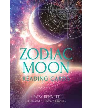 Zodiac Moon reading cards by Patsy Bennett