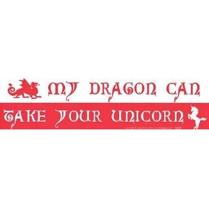 My Dragon Can Take Your Unicorn