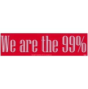 We Are The 99%