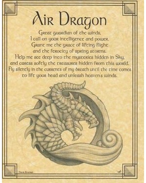 Air Dragon Poster