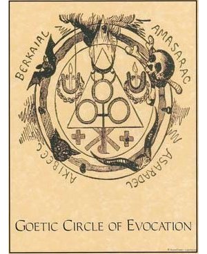 Goetic Circle Poster