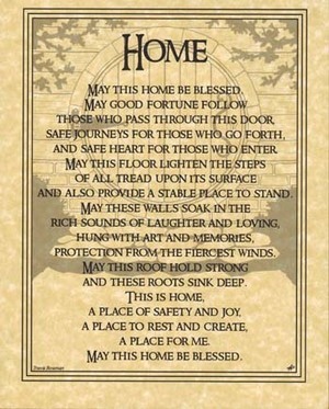 Home Blessing Poster Home Blessing Poster