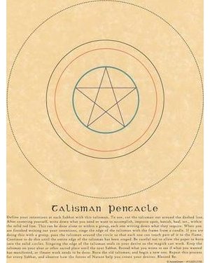 Talisman Pentacle Poster