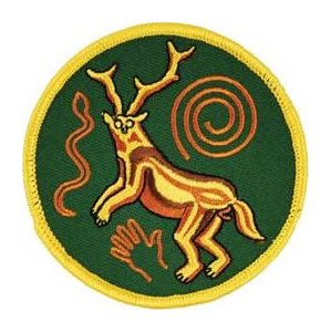 Paleo Shaman Iron-On Patch 3"