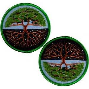 Tree of Life Iron-On Patch 3" Tree of Life Iron-On Patch 3"