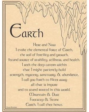 Earth Evocation Poster