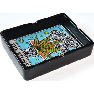 4" x 5 1/4" Stoner Tarot Card ashtray