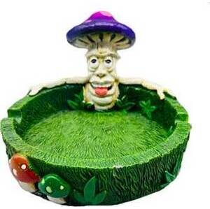 5" Mushroom Face ashtray