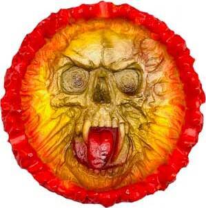 5" Sire Skull ashtray 5" Sire Skull ashtray