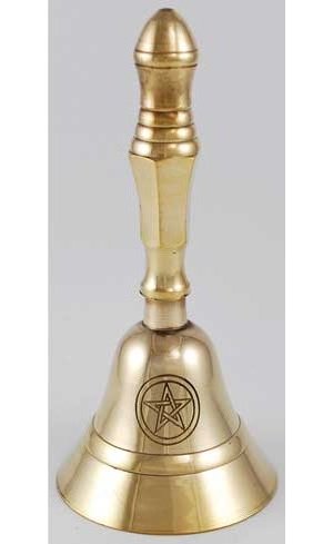 Pentagram Hand Bell 6"