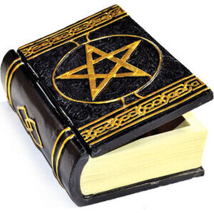 4" x 5 3/4" Pentagram Book box