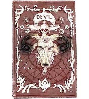 3 3/4"x 5 1/2" Baphomet tarot box