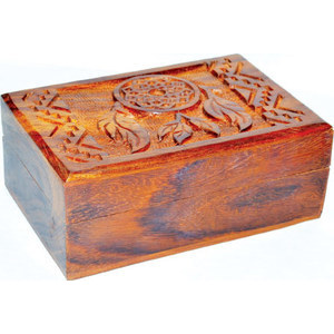 4" x 6" Dream Catcher wood Box