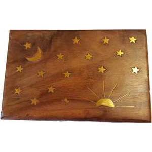 Stars & Moon Box 4" x 6" Stars & Moon Box 4" x 6"