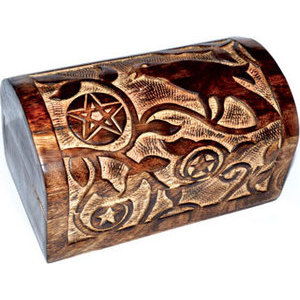 4.75" x 8" Raven/ Pentagram ches 4.75" x 8" Raven/ Pentagram ches