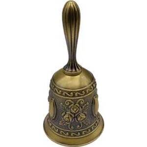 4 1/2" bronze alloy hand bell