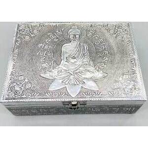 5"x7" metal Medicine Buddha