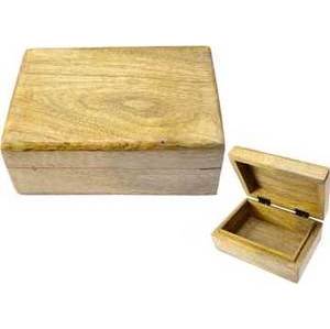 Natural Wood Box 4" x 6"