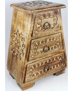 Celtic Wooden Cupboard 11" Celtic Wooden Cupboard 11"