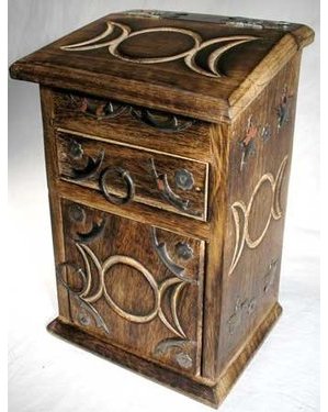 Triple Moon Herb Cupboard 8" x 6"