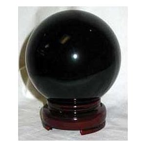 80mm Black Crystal Ball