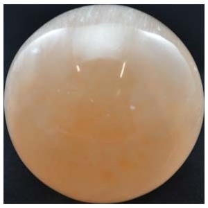 2"- 3" Orange Selenite Crystal Ball