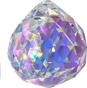 40mm AB egyptian crystal 40mm AB egyptian crystal