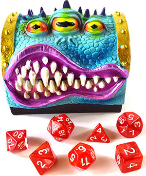 3" x 4" Monster Box gaming dice