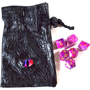Multi Colored Eye Bag gaming dice Multi Colored Eye Bag gaming dice
