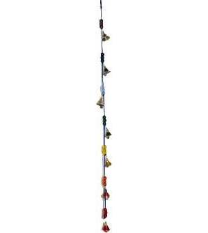 28" Chakra hanging bells 28" Chakra hanging bells