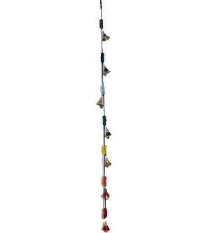 28" Chakra hanging bells