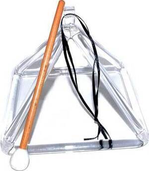 7" glass Singing pyramid