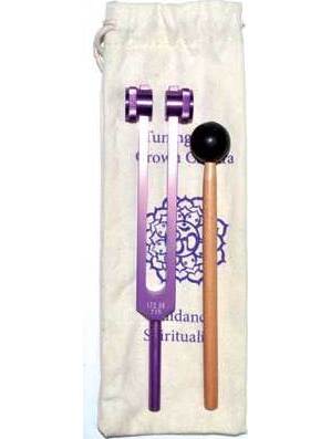 8 1/2" Crown (purple) tuning fork