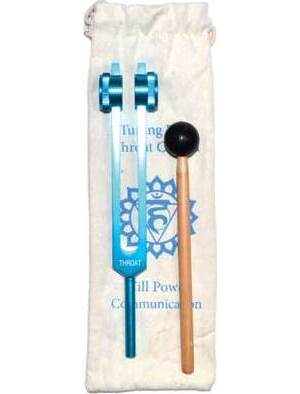 8 1/2" Throat (light blue) tuning fork